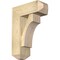 Ekena Millwork Westlake Craftsman Rough Sawn Bracket w/ Offset Brace, Douglas Fir, 8"W x 20"D x 28"H BKT0806X20X28WTL04RDF - alternate 1